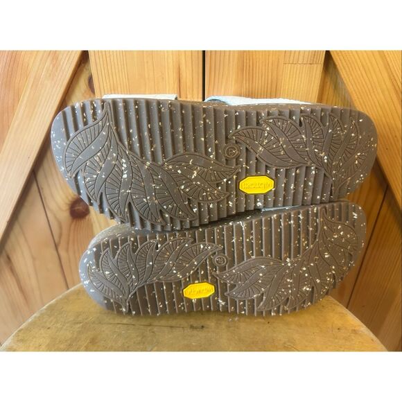 DANSKO White Slide Leather Sandals Vibram Cork Sole Size EU 37 US 6.5-7 - Picture 7 of 8